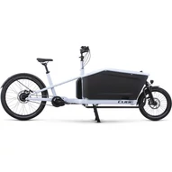 CUBE CARGO DUAL HYBRID 1000 FLASHWHITE´N´BLACK - 2025 - CARGO ELEKTROMOS KERÉKPÁR - 20" / 27.5": ONE SIZE
