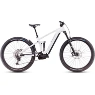 CUBE STEREO HYBRID ONE44 EXC 800  METALLICWHITE´N´BLACK - 2025 - ÖSSZTELESZKÓPOS MTB ELEKTROMOS KERÉKPÁR - L - 29"