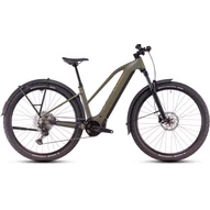 CUBE REACTION HYBRID PRO 600 ALLROAD DUSTYOLIVE´N´GOLD - 2025 - MTB ELEKTROMOS KERÉKPÁR - TRAPEZE XL - 29"