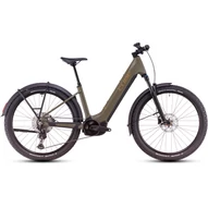 CUBE REACTION HYBRID PRO 600 ALLROAD DUSTYOLIVE´N´GOLD - 2025 - MTB ELEKTROMOS KERÉKPÁR - EASY ENTRY XL - 27,5"