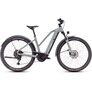 CUBE NURIDE HYBRID PRO 600 ALLROAD PISTACHIO´N´STONEGREY - 2025 - CROSS TREKKING ELEKTROMOS KERÉKPÁR - TRAPEZE 50 CM