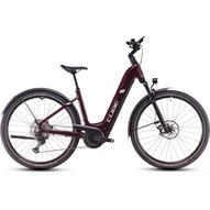 CUBE NURIDE HYBRID SLX ALLROAD AMARONE´N´LUNAR - 2025 - CROSS TREKKING ELEKTROMOS KERÉKPÁR - EASY ENTRY 58 CM