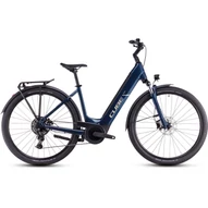 CUBE TOURING HYBRID ONE 500 DEEPSEA´N´CHROME - 2025 - TREKKING ELEKTROMOS KERÉKPÁR - EASY ENTRY 58 CM