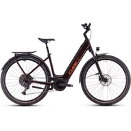 CUBE TOURING HYBRID PRO 625 CINNAMON´N´ORANGE - 2025 - TREKKING ELEKTROMOS KERÉKPÁR - EASY ENTRY 54 CM