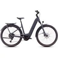 CUBE KATHMANDU HYBRID ONE 600 SHADOWGREY´N´BLACK - 2025 - TREKKING ELEKTROMOS KERÉKPÁR - EASY ENTRY 58 CM