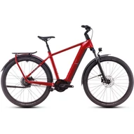 CUBE KATHMANDU HYBRID COMFORT PRO 800 ELECTRICRED´N´RED - 2025 - TREKKING ELEKTROMOS KERÉKPÁR - 62 CM