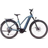 CUBE KATHMANDU HYBRID SLX 800 SMARAGDGREY´N´BLACK - 2025 - TREKKING ELEKTROMOS KERÉKPÁR - TRAPEZE 46 CM