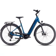 CUBE SUPREME HYBRID PRO 625 ELECTRICBLUE´N´BLUE - 2025 - VÁROSI ELEKTROMOS KERÉKPÁR - EASY ENTRY 58 CM - 28"