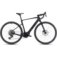 CUBE NUROAD HYBRID C:62 SLX 400X CARBON´N´GLOSSY - 2025 - GRAVEL ELEKTROMOS KERÉKPÁR - XL