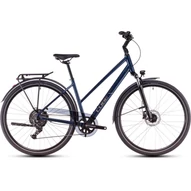 CUBE TOURING ONE DEEPSEA´N´BLACKCHROME - 2025 - TREKKING KERÉKPÁR - TRAPEZE 50 CM