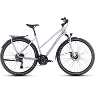 CUBE KATHMANDU PRO SILVERBLUE´N´GREY - 2025 - TREKKING KERÉKPÁR - TRAPEZE 46 CM