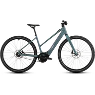Cube Editor Hybrid SLT 400X - Elektromos városi kerékpár - smaragdgrey´n´prism színben - Trapeze 58 cm - 2026