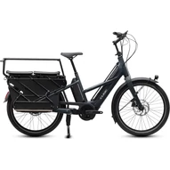 Cube Longtail Hybrid Deluxe Family 800  shadowgrey´n´grey 26": ONE SIZE elektromos cargo, városi kerékpár - 2027