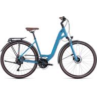 CUBE TOURING EXC SPHEREBLUE N BLUE EASY ENTRY 2022 UNISEX TREKKING KERÉKPÁR