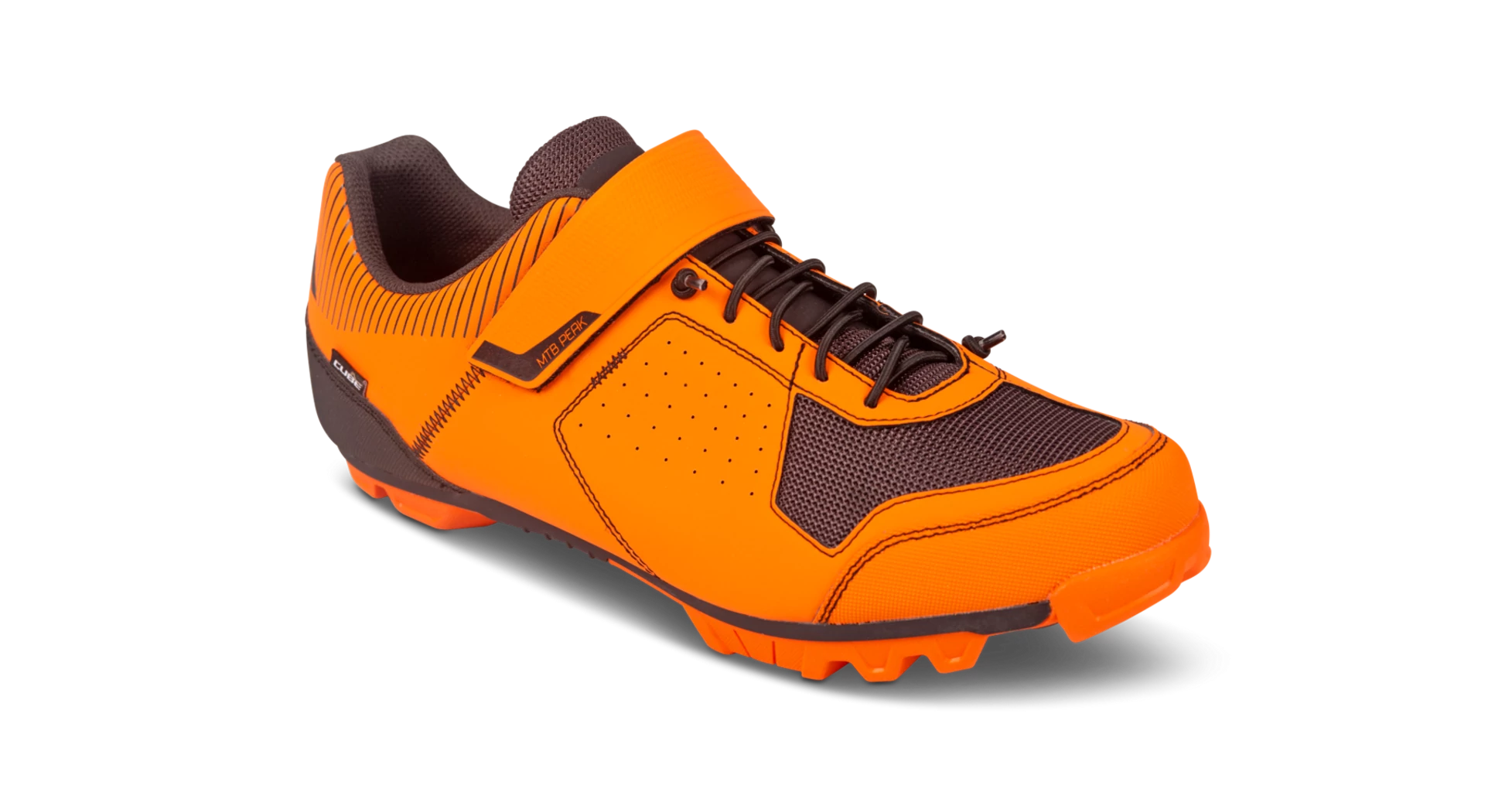 CUBE MTB PEAK orange Kerékpáros Cipő
