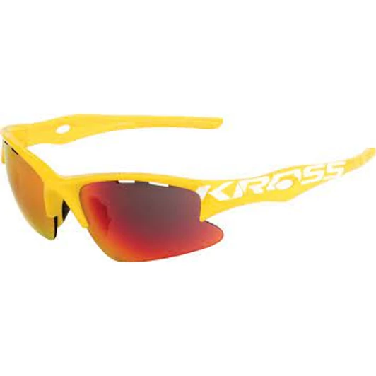 Kross SX Race Napszemüveg YELLOW-WHITE