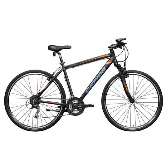 GEPIDA ALBOIN 300CRS 28&quot; M 24S FEKETE 2022 FÉRFI CROSS TREKKING KERÉKPÁR