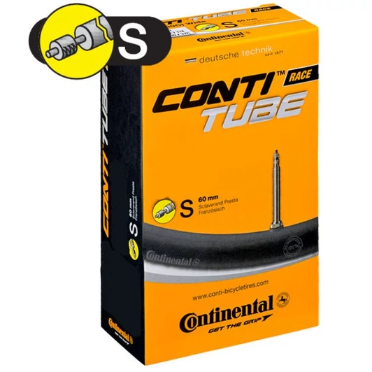 Continental Tube Belső Gumi Race 28&quot; SUPERSONIC 18/25-622/630 S60 (Presta szelep)