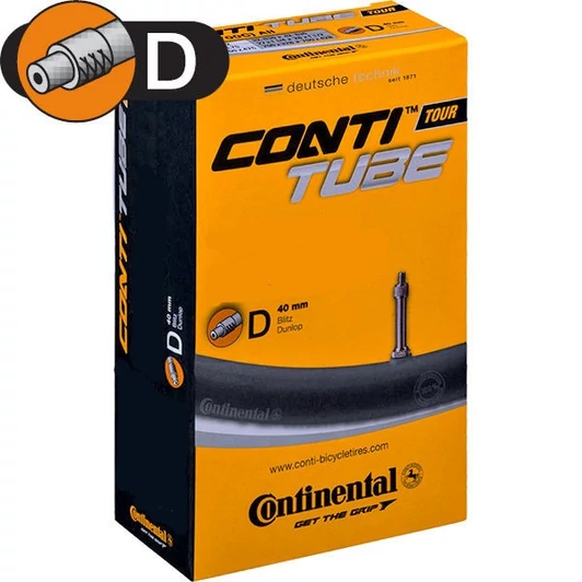 Continental Tube Belső Gumi Tour 26" 37/47-559/597 D40 (Dunlop szelep)