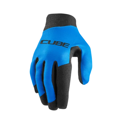 CUBE PERFORMANCE Enduro MTB Kerékpáros Kesztyű Hosszú Ujjú - Blue