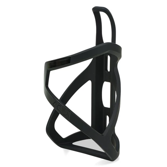 CUBE Bottle Cage HPP Sidecage balos kulacstartó - matt black´n´glossy black színben