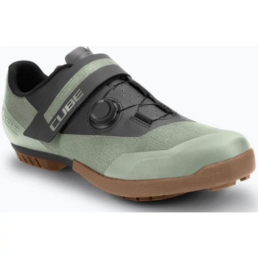 CUBE Shoes PEAK light green´n´grey Gravel Kerékpáros Cipő