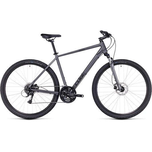 CUBE NATURE GRAPHITE N BLACK 2023 FÉRFI CROSS KERÉKPÁR