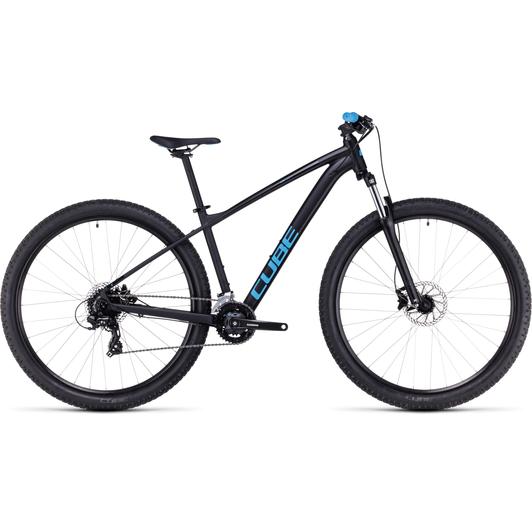 CUBE AIM BLACK N BLUE 27,5&quot; 2023 FÉRFI MTB KERÉKPÁR