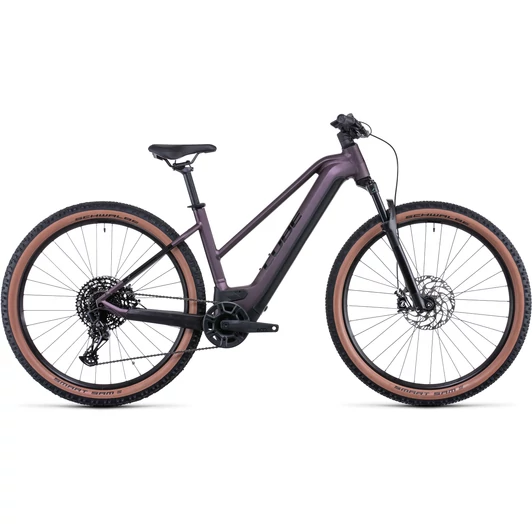 CUBE REACTION HYBRID EXC 750 29 TRAPÉZ SMOKYLILAC´N´BLACK NŐI ELEKTROMOS MTB KERÉKPÁR 2022