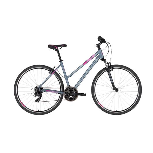 KELLYS CLEA 10 GREY PINK 2022 NŐI CROSS KERÉKPÁR