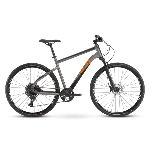 GHOST SQUARE CROSS ESSENTIAL DARK SILVER/MIDNIGHET BLACK/LAVA ORANGE 2022 FÉRFI CROSS KERÉKPÁR