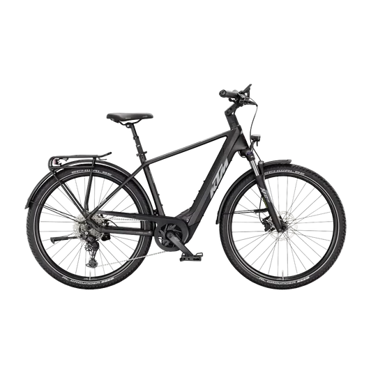 KTM MACINA GRAN 820  H 46 Férfi elektromos trekking- túra kerékpár DIAMOND BLACK MATT színben
