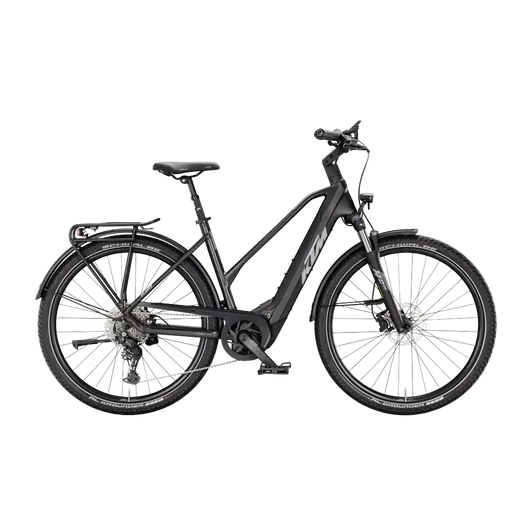 KTM MACINA GRAN 820  D 56 Női elektromos trekking- túra kerékpár DIAMOND BLACK MATT színben