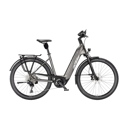 KTM MACINA STYLE 820 Di2  US 46 Unisex elektromos trekking- túra kerékpár MACHINE GREY MATT színben 2026