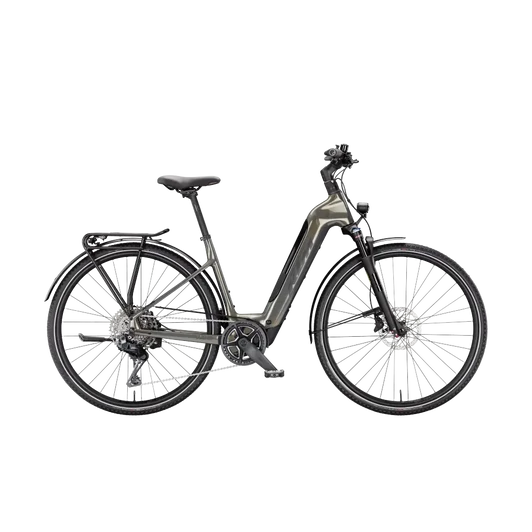 KTM MACINA SPORT SX ELITE Di2  US 43 Unisex elektromos trekking- túra kerékpár OLIVE PEARL színben