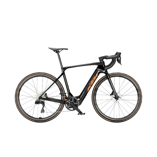 KTM MACINA REVELATOR SX PRIME Di2  L/57 elektromos  országúti kerékpár CARBON+ORANGE FLAKES színben
