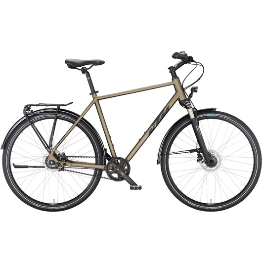 KTM LIFE EIGHT OAK MATT (BLACK+ORANGE) 2023 FÉRFI TREKKING KERÉKPÁR