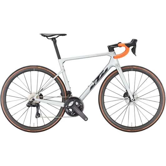 KTM REVELATOR ALTO MASTER starlight silver (black+orange) 2023 Férfi Országúti Kerékpár