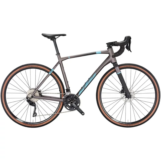 KTM X-STRADA 20 elderberry matt (blue+black) 2023 Férfi Gravel Kerékpár