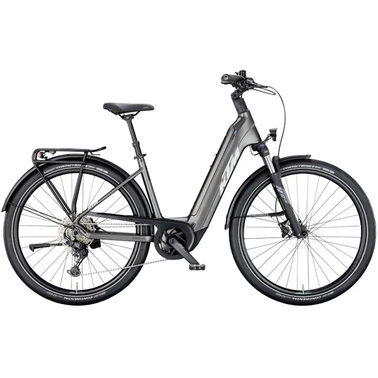 KTM MACINA GRAN 830  US 56 Unisex elektromos trekking- túra kerékpár MACHINE GREY MATT színben