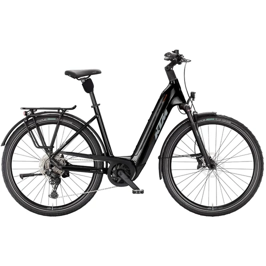 KTM MACINA STYLE 830  US 56 Unisex elektromos trekking- túra kerékpár DIAMOND BLACK színben