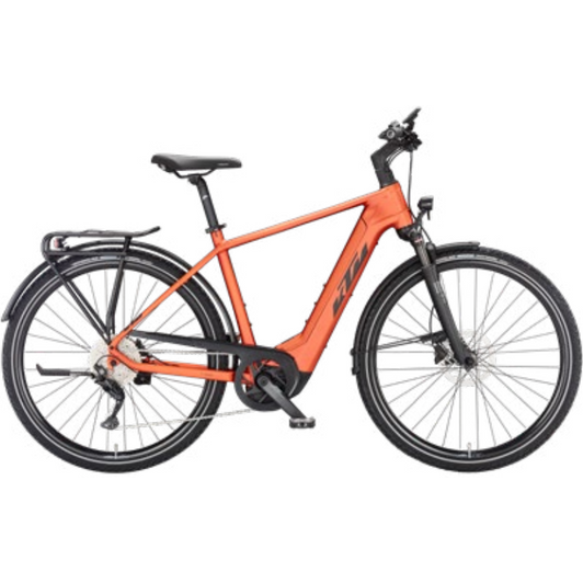 KTM Macina Sport 510 burnt orange matt (black+grey) Férfi Elektromos Trekking Kerékpár 2023