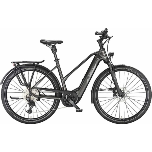 KTM Macina Style XL TRAPÉZ machine grey (silver+black) Női Elektromos Trekking Kerékpár 2023