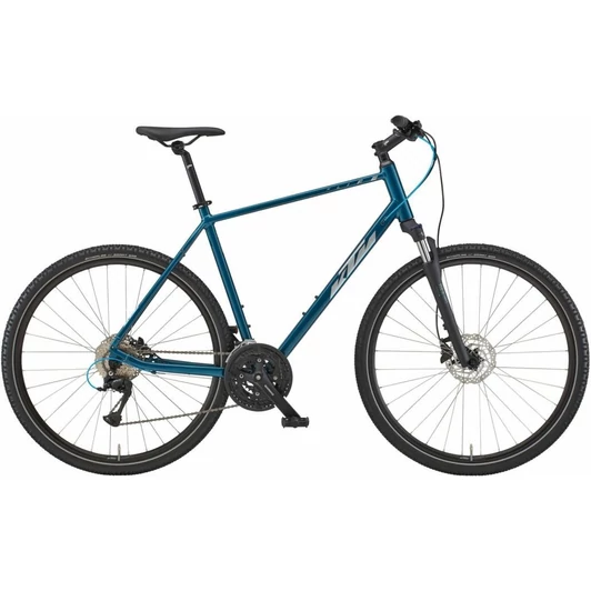 KTM X-LIFE ROAD H VITAL BLUE (SILVER+BLUE) 2022 FÉRFI CROSS KERÉKPÁR