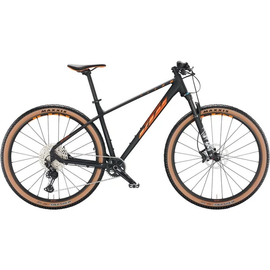 KTM ULTRA 1964 PRO BLACK MATT (CHROME ORANGE GLOSSY) 2022 FÉRFI MTB KERÉKPÁR