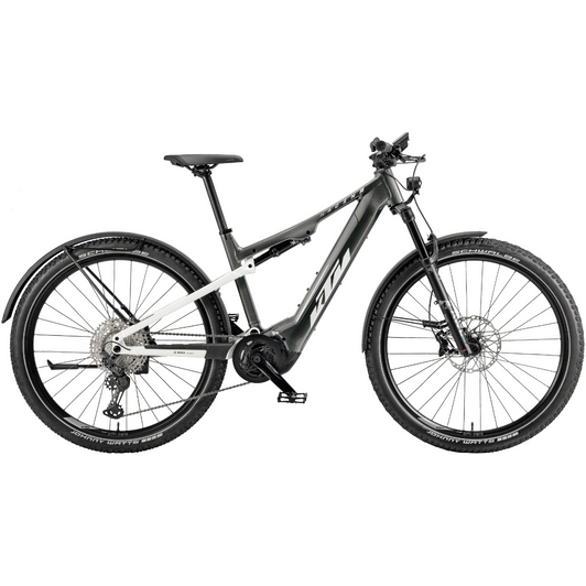 KTM MACINA CHACANA LFC machine grey (white) Férfi Elektromos Összteleszkópos MTB Kerékpár 2022