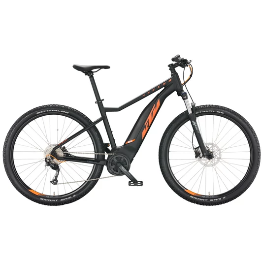 KTM MACINA RIDE 591 LTD BLACK MATT (ORANGE) FÉRFI ELEKTROMOS MTB KERÉKPÁR 2022