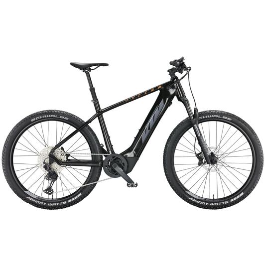 KTM MACINA TEAM 672 flaming black (grey+orange) Férfi Elektromos MTB Kerékpár 2022