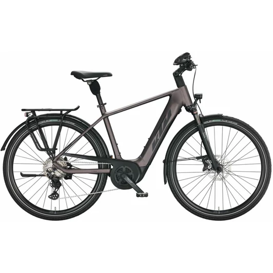 KTM MACINA TOUR P610 ELRDERBERRY MATT(BLACK+ORANGE) 2022 FÉRFI ELEKTROMOS TREKKING KERÉKPÁR