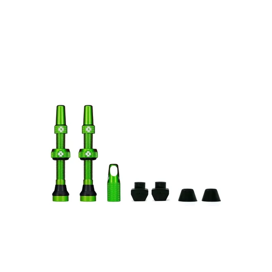 MUC-OFF TUBELESS VALVE KIT 44MM GREEN - SZELEP